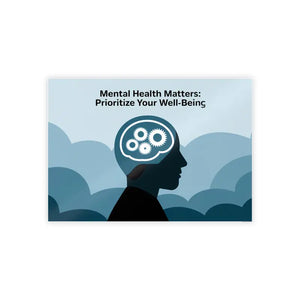 Mental Health Sanctuary High Gloss Poster Paper Dipaliz - Posters