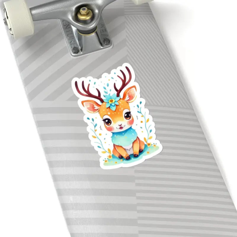 Boost your Sticker Game with Cute Deer Adhesive Stickers - Paper Products