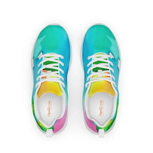 Women’s Athletic Shoes Multicolored Watercolor Style - Dipaliz - Sneakers
