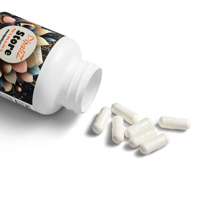 Boost Active Life with Vitamin K2 & D3 + Black Pepper Extract - White Bottle + Cap / Unflavored / 60 Vegetable Capsules