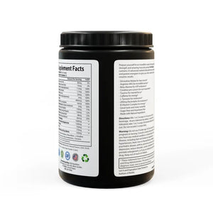Watermelon Pre-workout with Dicreatine Malate by Dipaliz - Black Jar + Lid / Net Wt 10.58 Oz (300g) - Protein