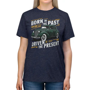 T-shirt - Vintage Car Triblend Tee - Timeless Style Comfort - Dipaliz
