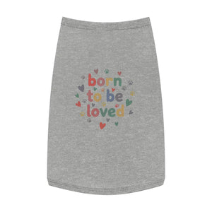 Soft Pet Tank - Loved Paw Print Dog - Dipaliz - Shirts