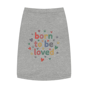 Soft Pet Tank - Loved Paw Print Dog - Dipaliz - Shirts