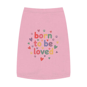 Soft Pet Tank - Loved Paw Print Dog - Dipaliz - Shirts