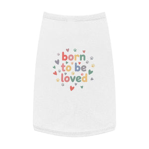 Soft Pet Tank - Loved Paw Print Dog - Dipaliz - Shirts
