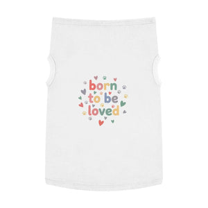 Soft Pet Tank - Loved Paw Print Dog - Dipaliz - Shirts