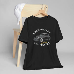 Cozy Vintage Car Design Tee - Soft Cotton Jersey - Dipaliz - T-shirts