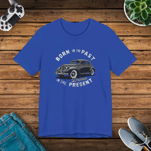 Cozy Vintage Car Design Tee - Soft Cotton Jersey - Dipaliz - T-shirts