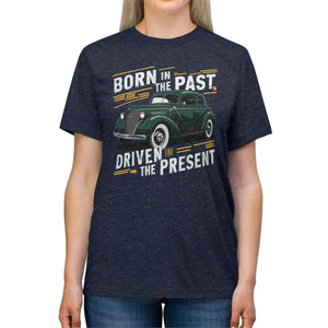 Soft Vintage Car Triblend Tee - Timeless Style - Dipaliz - T-shirts