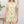 Dresses - Botanical Cream Floral Leaf T-shirt Dress - Dipaliz Xs