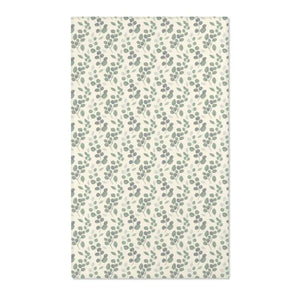 Eucalyptus Area Rug - Soft Green Leaf Botanical Design - Dipaliz - 36’’ × 60’’ - Rugs