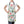 Botanical Floral Apron - Black Detachable Twill Straps - Dipaliz - Aprons
