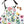 Botanical Floral Apron with Black Detachable Twill Straps - Dipaliz - one Size - Aprons