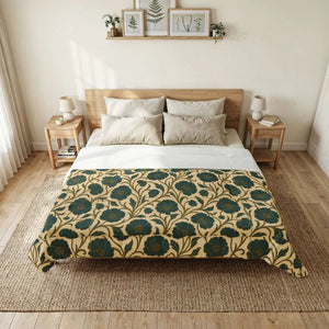 Botanical Floral Cotton – Vintage Vine - Dipaliz - Quilts & Comforters