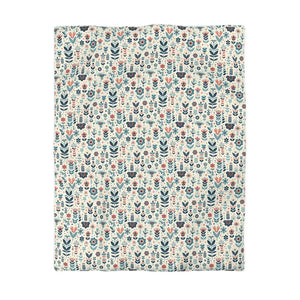 Botanical Floral Microfiber Duvet – Soft Bedding - Dipaliz - Covers