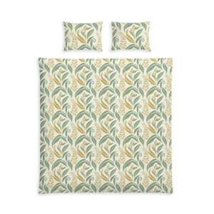 Botanical Leaf Cotton Duvet Cover Set - Dipaliz - Bedding Sets