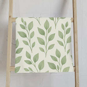 Botanical Leaf Towel – Greenery Decor - Dipaliz - Hand Towels