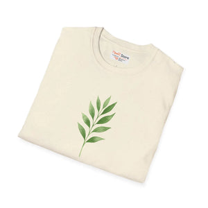 Minimalist Botanical Leaf Tee - Nature Lover Gift - Dipaliz - T-shirts