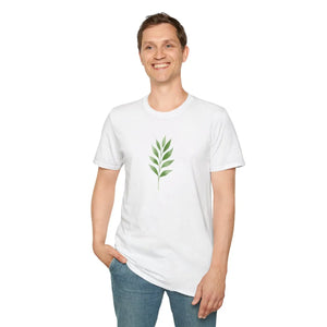 Minimalist Botanical Leaf Tee - Nature Lover Gift - Dipaliz - T-shirts