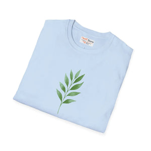 Minimalist Botanical Leaf Tee - Nature Lover Gift - Dipaliz - T-shirts
