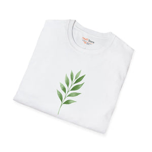 Minimalist Botanical Leaf Tee - Nature Lover Gift - Dipaliz - T-shirts