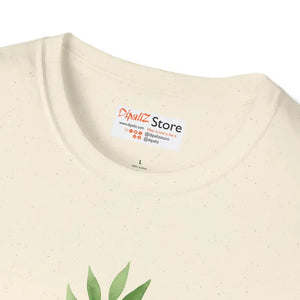 Eco Chic Nature Botanical Leaf Tee Unisex Comfort Style - Dipaliz - T-shirts