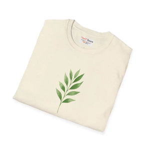 Eco Chic Nature Botanical Leaf Tee Unisex Comfort Style - Dipaliz - T-shirts