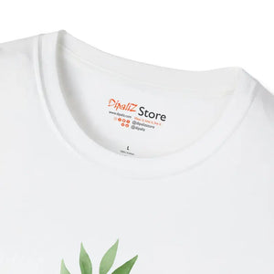 Eco Chic Nature Botanical Leaf Tee Unisex Comfort Style - Dipaliz - T-shirts