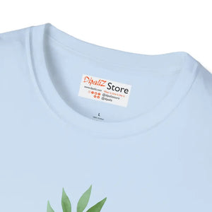 Eco Chic Nature Botanical Leaf Tee Unisex Comfort Style - Dipaliz - T-shirts