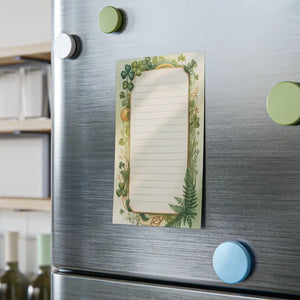 Fern Decorative Sticky Notes - Botanical Lined Note Pad - Dipaliz - 4’’ x 6’’ / White - Paper Products