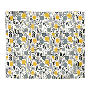 Botanical Microfiber Duvet – Floral Yellow - Dipaliz - Covers