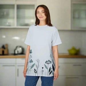 Botanical Print Unisex Nature Lover Festival Vibes Tee - Dipaliz - T-shirts