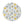 Botanical Round Rug – Yellow Patterned Chenille - Dipaliz - Rugs