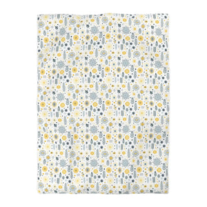 Sunflower Microfiber Duvet – Botanical Yellow - Dipaliz - Covers