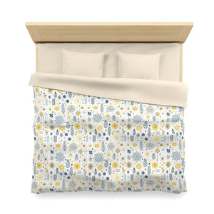 Sunflower Microfiber Duvet – Botanical Yellow - Dipaliz - Covers