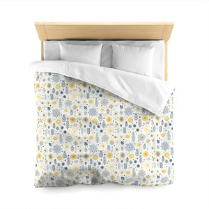 Sunflower Microfiber Duvet – Botanical Yellow - Dipaliz - Covers