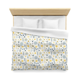 Sunflower Microfiber Duvet – Botanical Yellow - Dipaliz - Covers