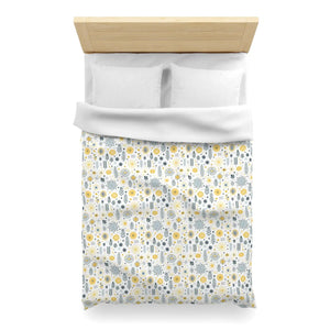 Sunflower Microfiber Duvet – Botanical Yellow - Dipaliz - Covers