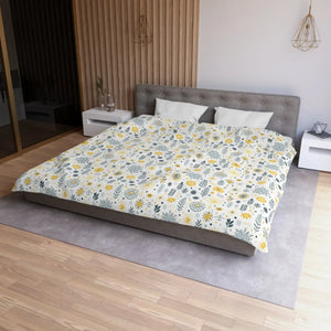 Sunflower Microfiber Duvet – Botanical Yellow - Dipaliz - Covers