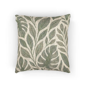 Botanical Woven Pillow - Eco-friendly Nature Decor - Dipaliz - Throw Pillows