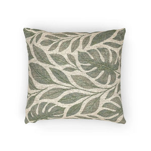 Botanical Woven Pillow - Eco-friendly Nature Decor - Dipaliz - Throw Pillows
