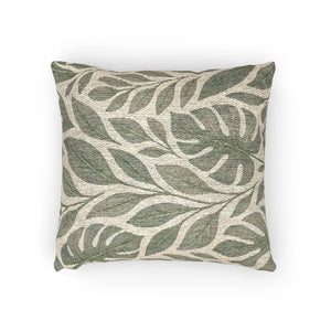 Botanical Woven Pillow - Eco-friendly Nature Decor - Dipaliz - Artwork / 17’’ × 18’’ - Throw Pillows