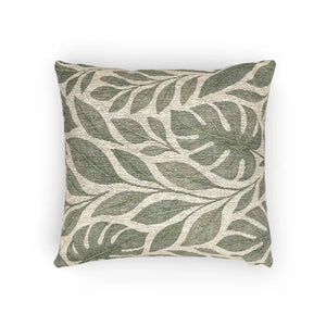 Botanical Woven Pillow - Eco-friendly Nature Decor - Dipaliz - Artwork / 17’’ × 18’’ - Throw Pillows