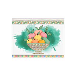 Ceramic Photo Tile – Pastel Fruit Wall Art - Dipaliz - Tiles