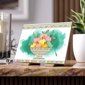 Ceramic Photo Tile – Pastel Fruit Wall Art - Dipaliz - Tiles