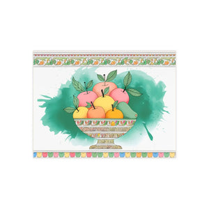 Ceramic Photo Tile – Pastel Fruit Wall Art - Dipaliz - Tiles
