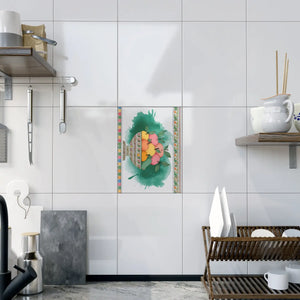 Ceramic Photo Tile – Pastel Fruit Wall Art - Dipaliz - Tiles