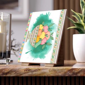 Ceramic Photo Tile – Pastel Fruit Wall Art - Dipaliz - Tiles
