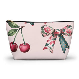 Chic Coquette Style Accessory Pouch - Travel Organizer - Dipaliz - Large / Black Zipper - Bags